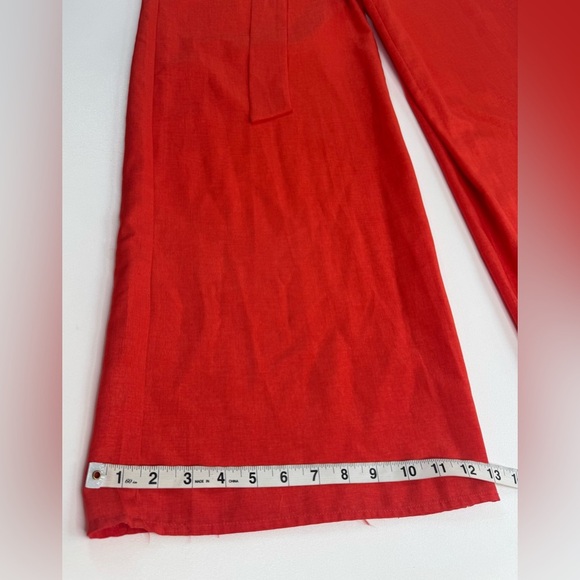 Flying Tomato Light Spaghetti Strap Wide Leg Jumpsuit With Pockets Medium - Picture 8 of 11